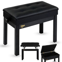 V-TONE PB2 BK Klaverbænk – Justerbar 49–57 cm