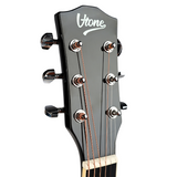 V-TONE VEAG1 CE BK elektro-akustisk guitar 4/4 dreadnought cutaway sort