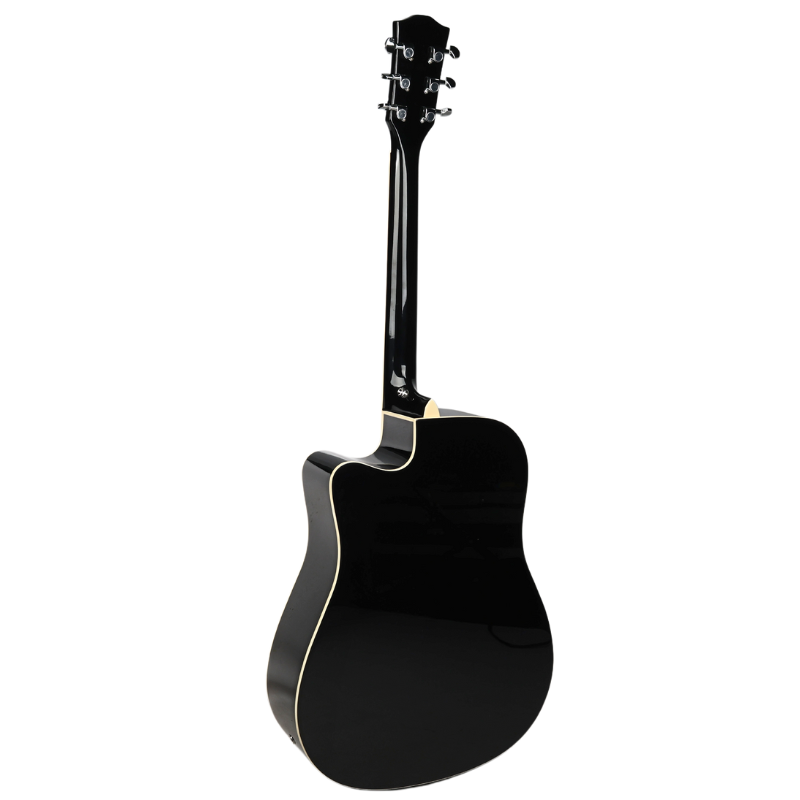 V-TONE VEAG1 CE BK elektro-akustisk guitar 4/4 dreadnought cutaway sort