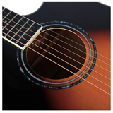 V-TONE VEAG1 CE VS elektro-akustisk guitar 4/4 dreadnought cutaway sunburst