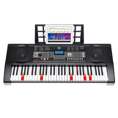 V-TONE VK-500 61L Keyboard – 61 Tangenter med LED Læringsfunktion til Børn og Begyndere