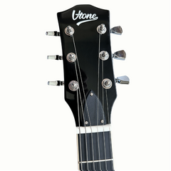 V-TONE VLP1 BK Elektrisk Guitar 4/4 Les Paul HH – Black Gloss