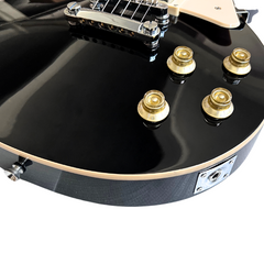 V-TONE VLP1 BK Elektrisk Guitar 4/4 Les Paul HH – Black Gloss