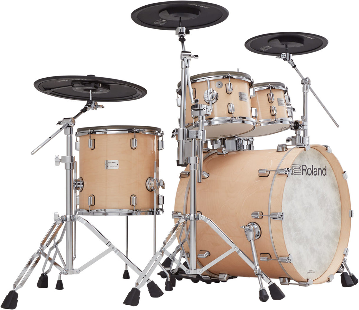 Roland VAD706 El-trommesæt (Gloss Natural)