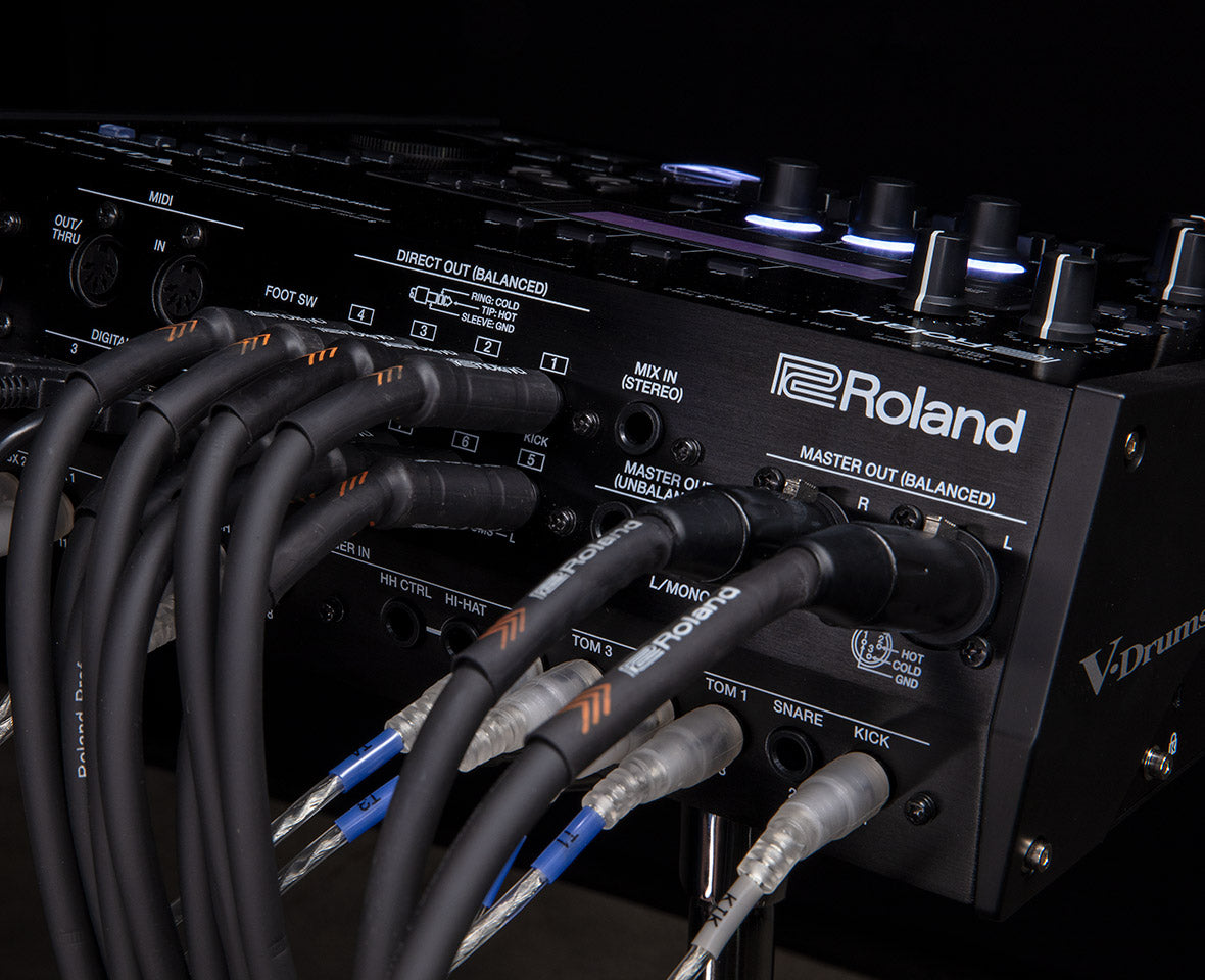 Roland VAD706 El-trommesæt (Gloss Natural)