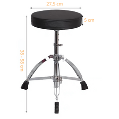 Børne trommestol 38-58 cm. 50 kg.