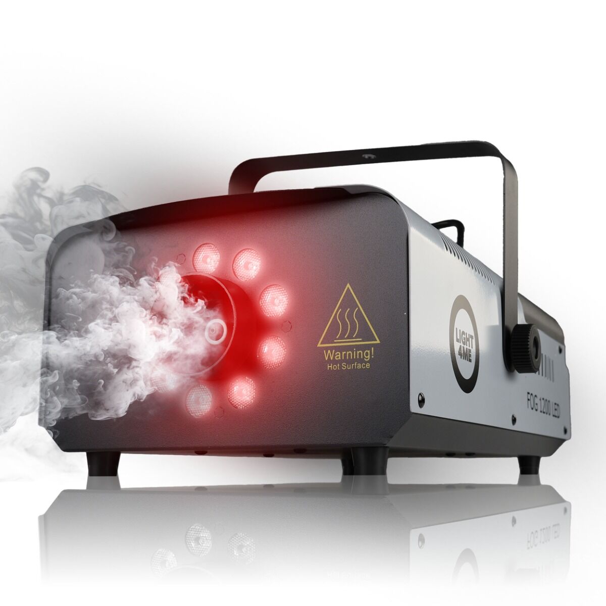 Light4Me Fog 1200 LED Røgmaskine 1200W med RGB LED & DMX