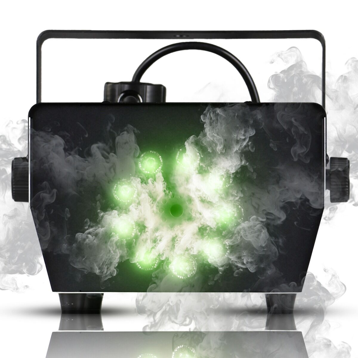 Light4Me Fog 1200 LED V2 Røgmaskine 1200W med RGBW LED & DMX