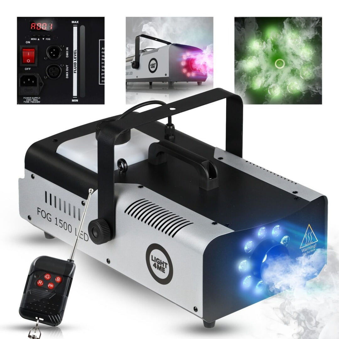 Light4Me LED Røgmaskine + DMX (1500W)