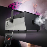 Light4Me Fog 1500 V2 Røgmaskine 1500W med DMX & Fjernbetjening