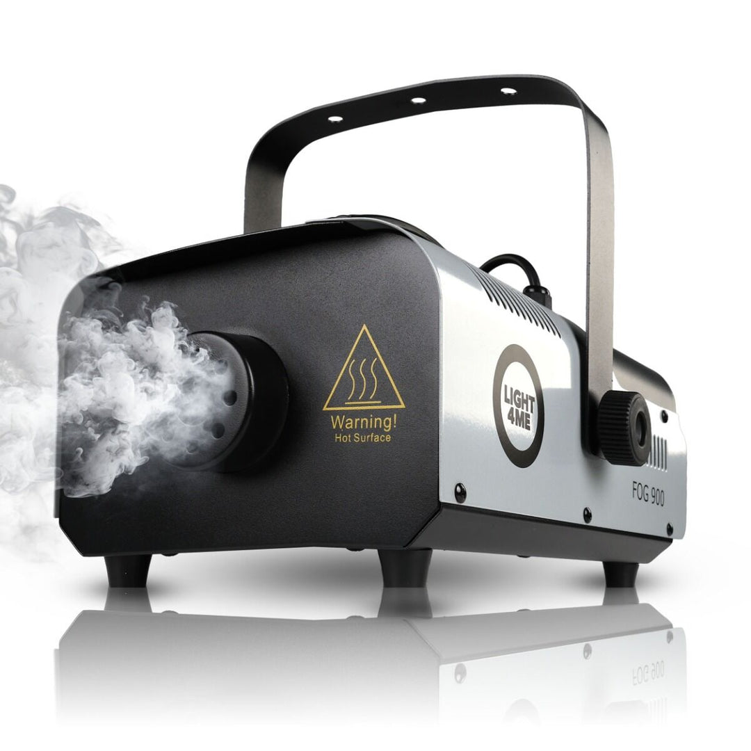 Light4Me Fog 900 Røgmaskine 900W med Trådløs Fjernbetjening
