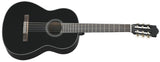 Yamaha C40II Klassisk Spansk Guitar Startpakke (Sort)