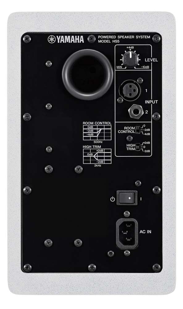 Yamaha HS5 W Aktiv Studie Monitor (Hvid)