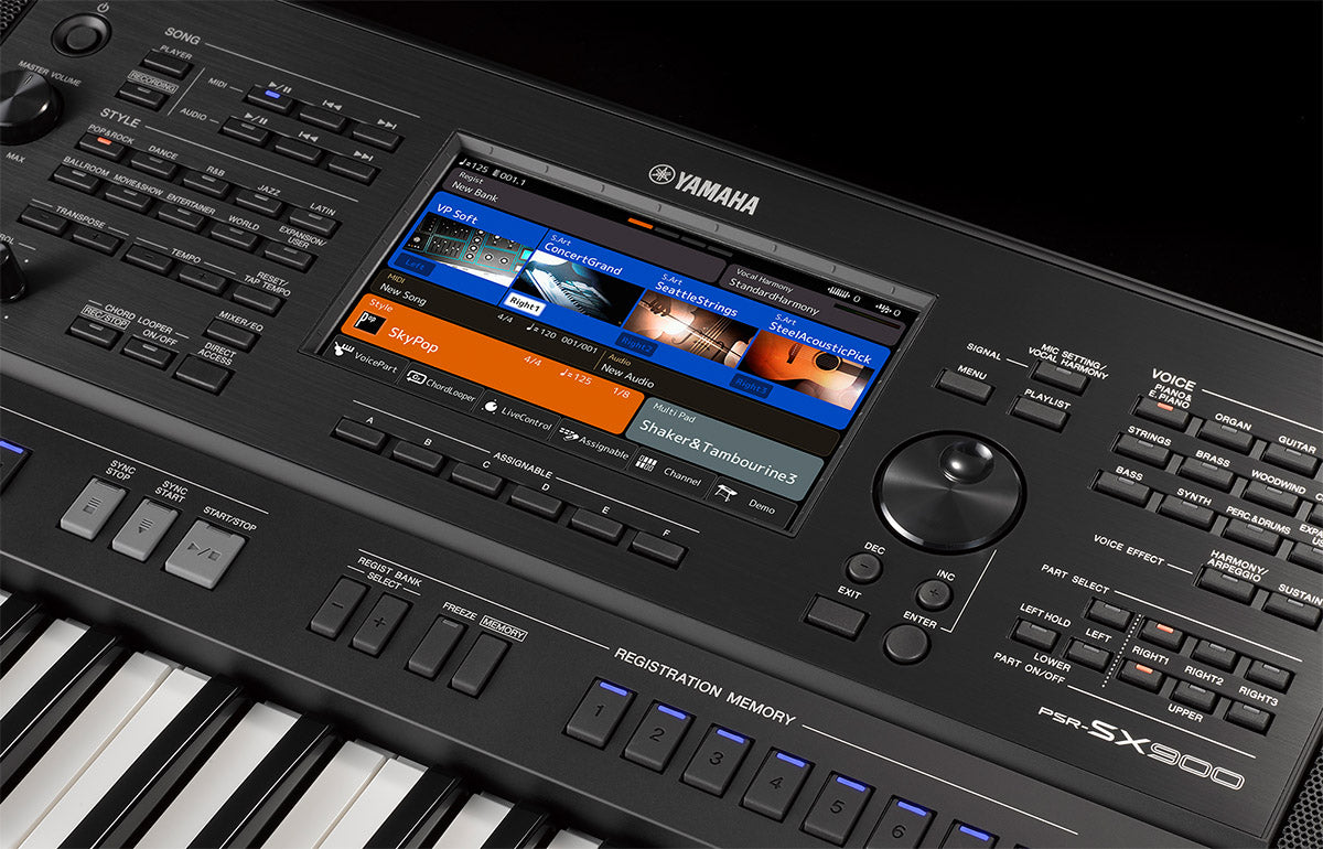Yamaha PSR-SX900 Keyboard (Sort)